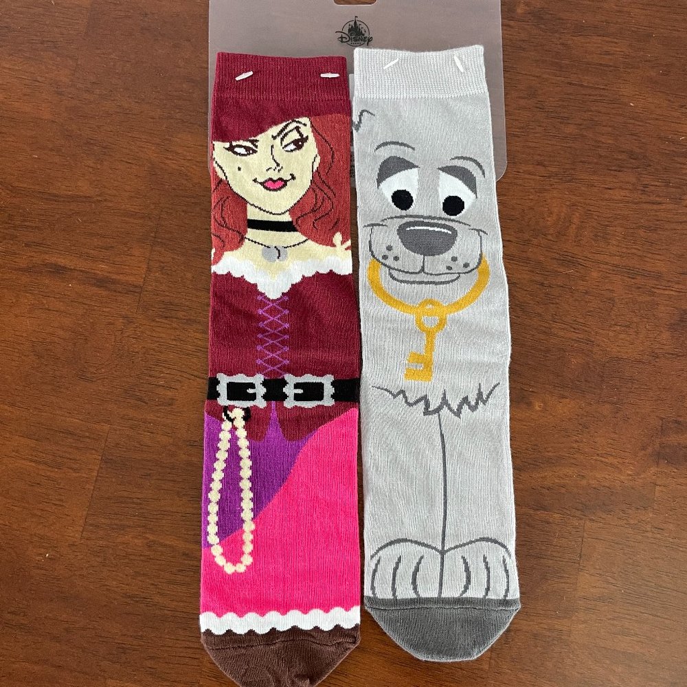 Disney Parks Pirate of the Caribbean Socks